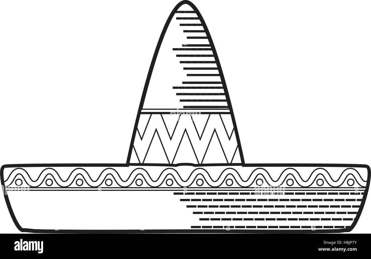 mexican latino hat Stock Vector Image & Art - Alamy