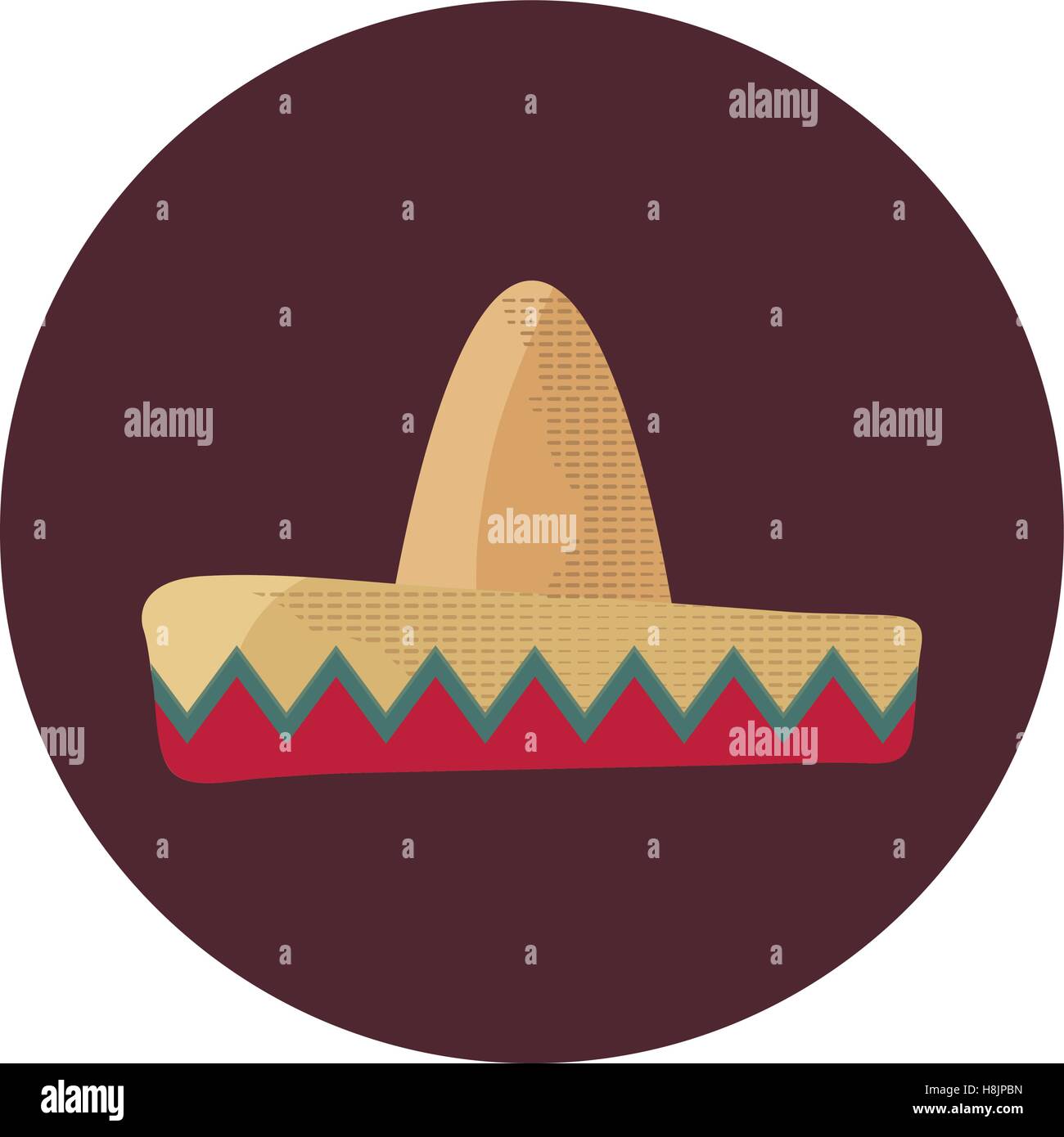 mexican latino hat Stock Vector Image & Art - Alamy