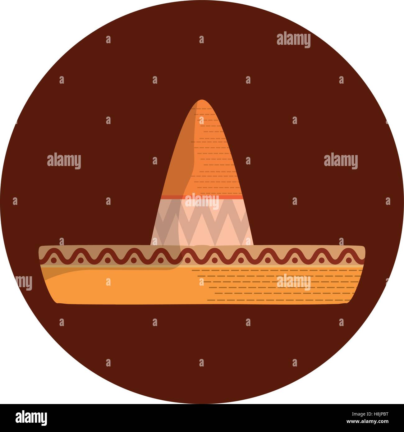 mexican latino hat Stock Vector Image & Art - Alamy