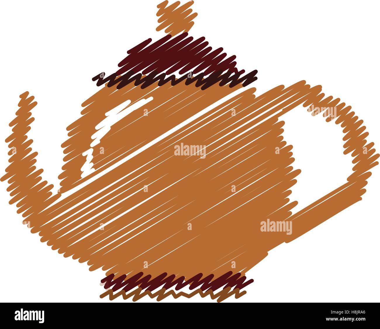 Tea porcelain jug Stock Vector Image & Art Alamy