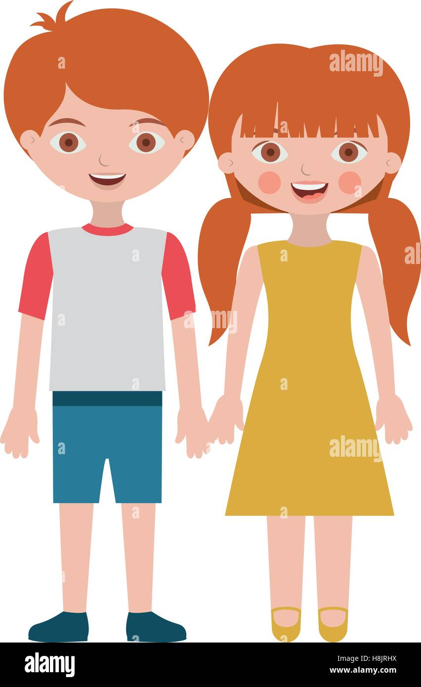 Couple cartoon icon. Relationship family love and romance theme ...