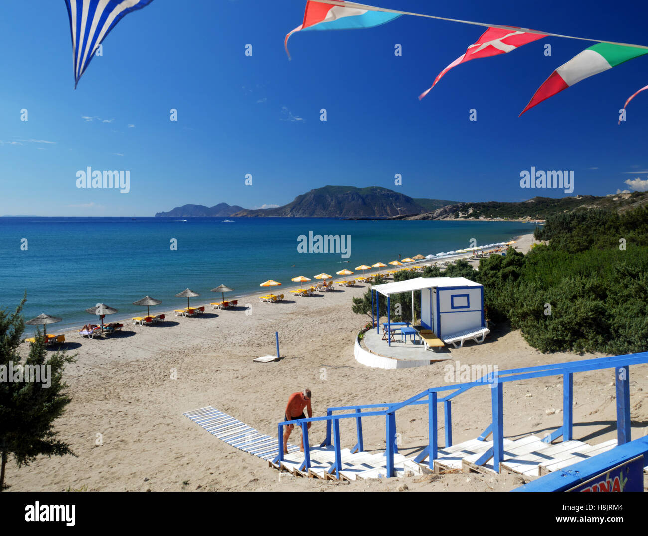 Lagada Beach Kefalos Kos Greece Also Known As Banana