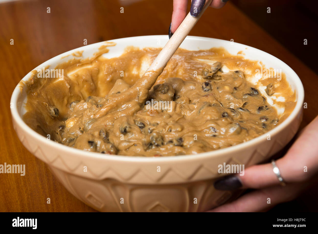 Sixpence Christmas Pudding High Resolution Stock Photography and Images