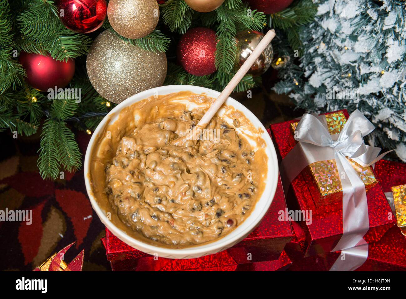 Sixpence Christmas Pudding High Resolution Stock Photography and Images