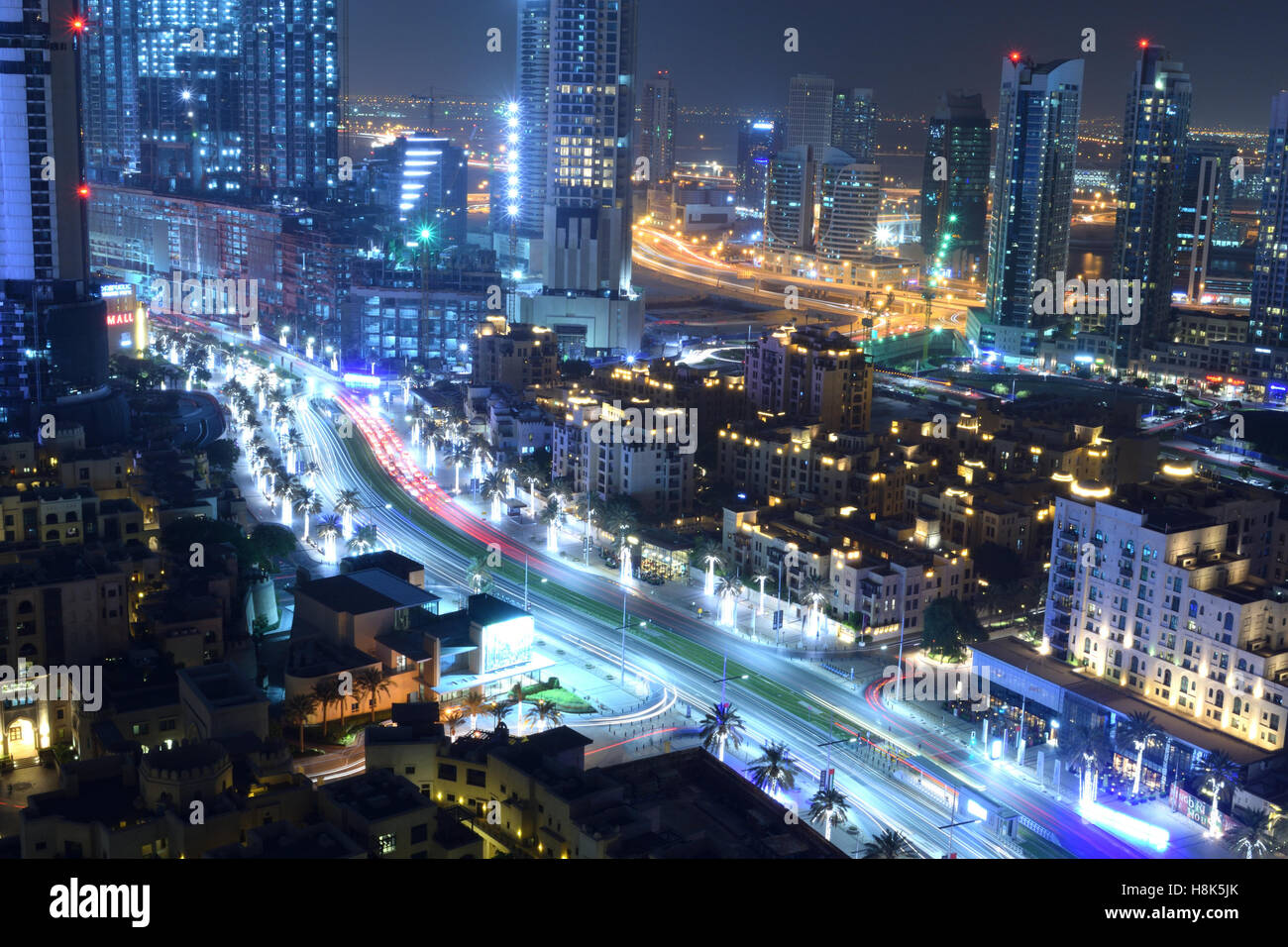 Aerial of Dubai Stock Photo - Alamy