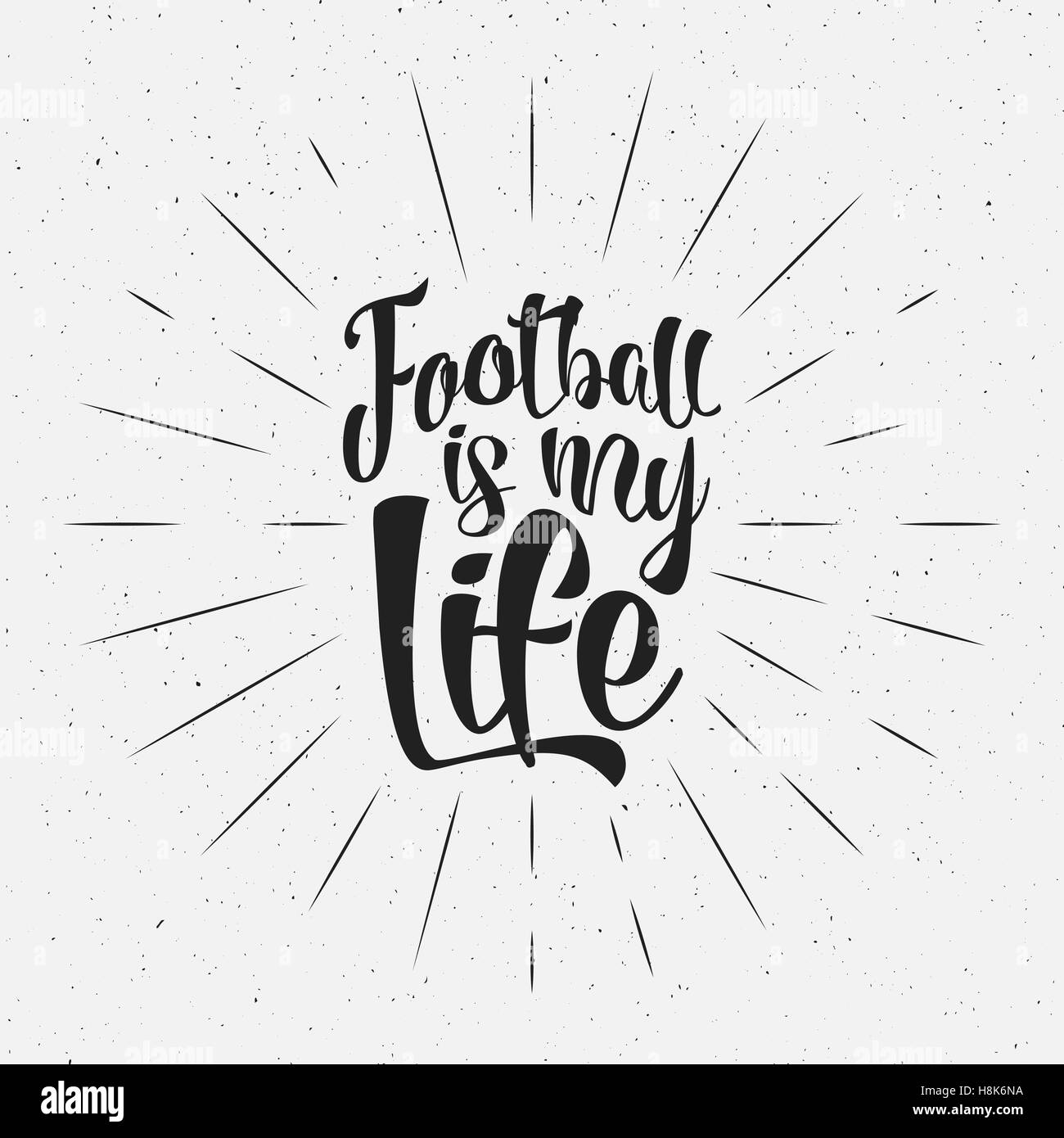 Football typography retro sign Soccer overlay, tournament logo