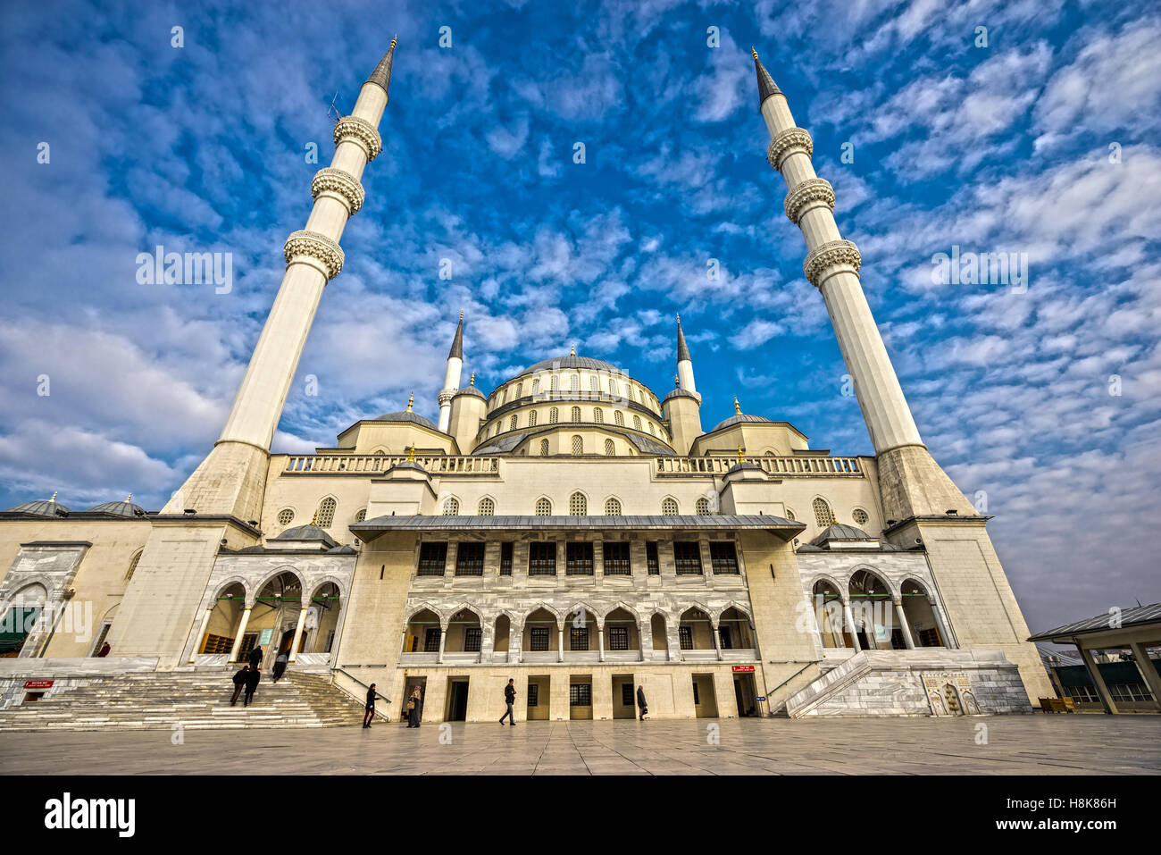 Kocatepe Mosque in Ankara,Turkey Stock Photo