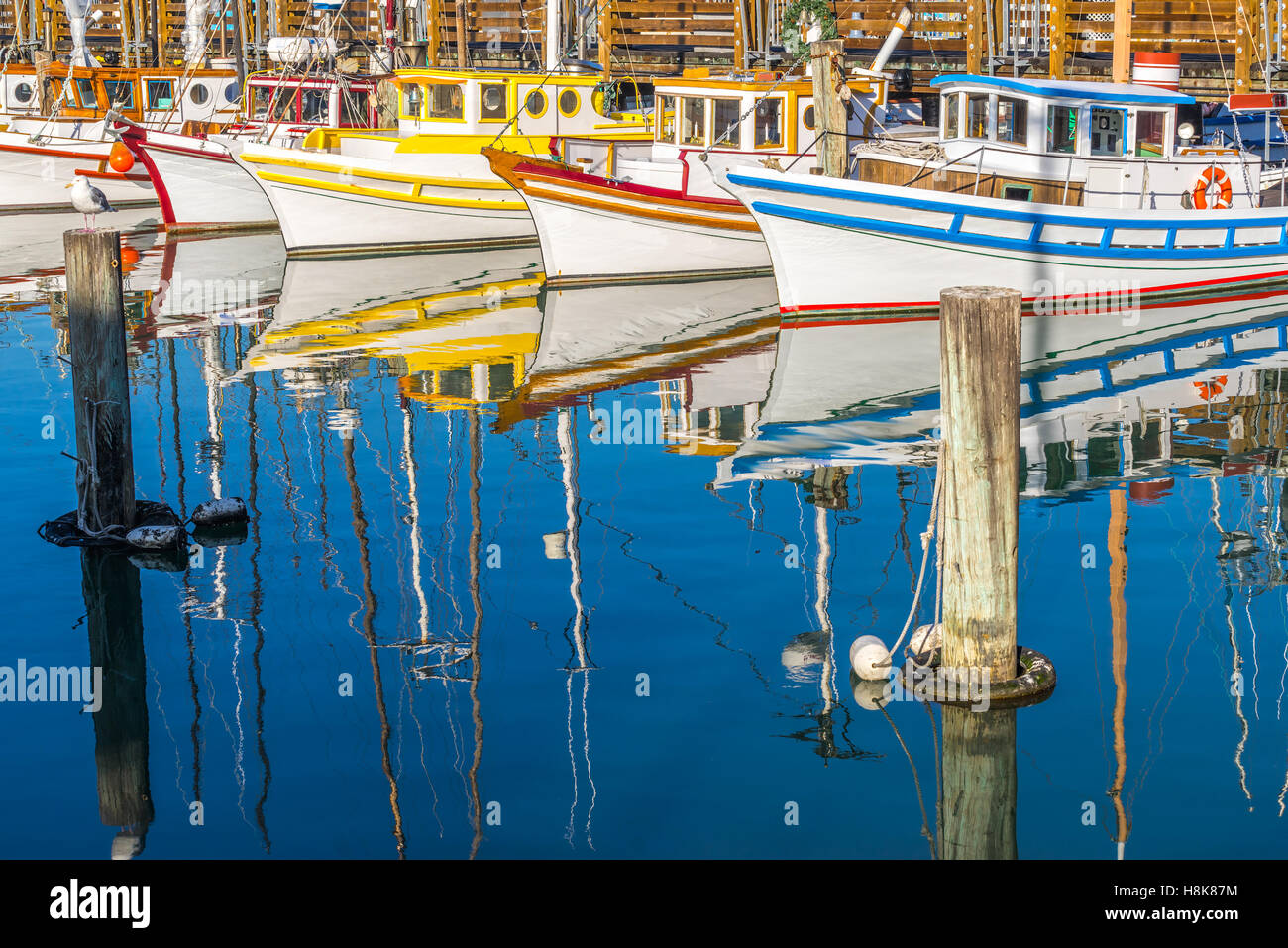 Fishing Boat in San Francisco, California, USA Stock Photo Alamy