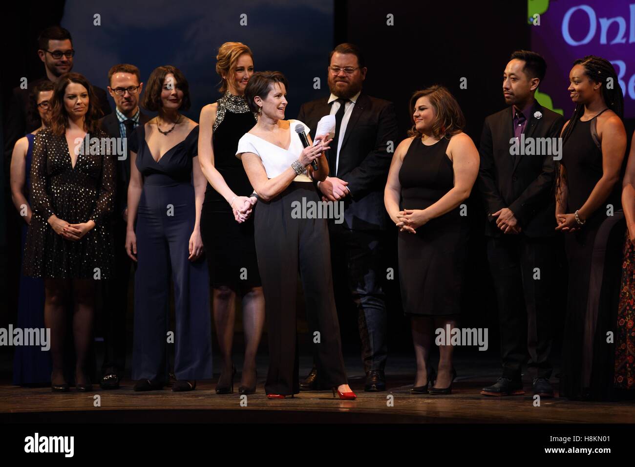 New York, NY, USA. 14th Nov, 2016. Jennifer Hammerstein at arrivals for