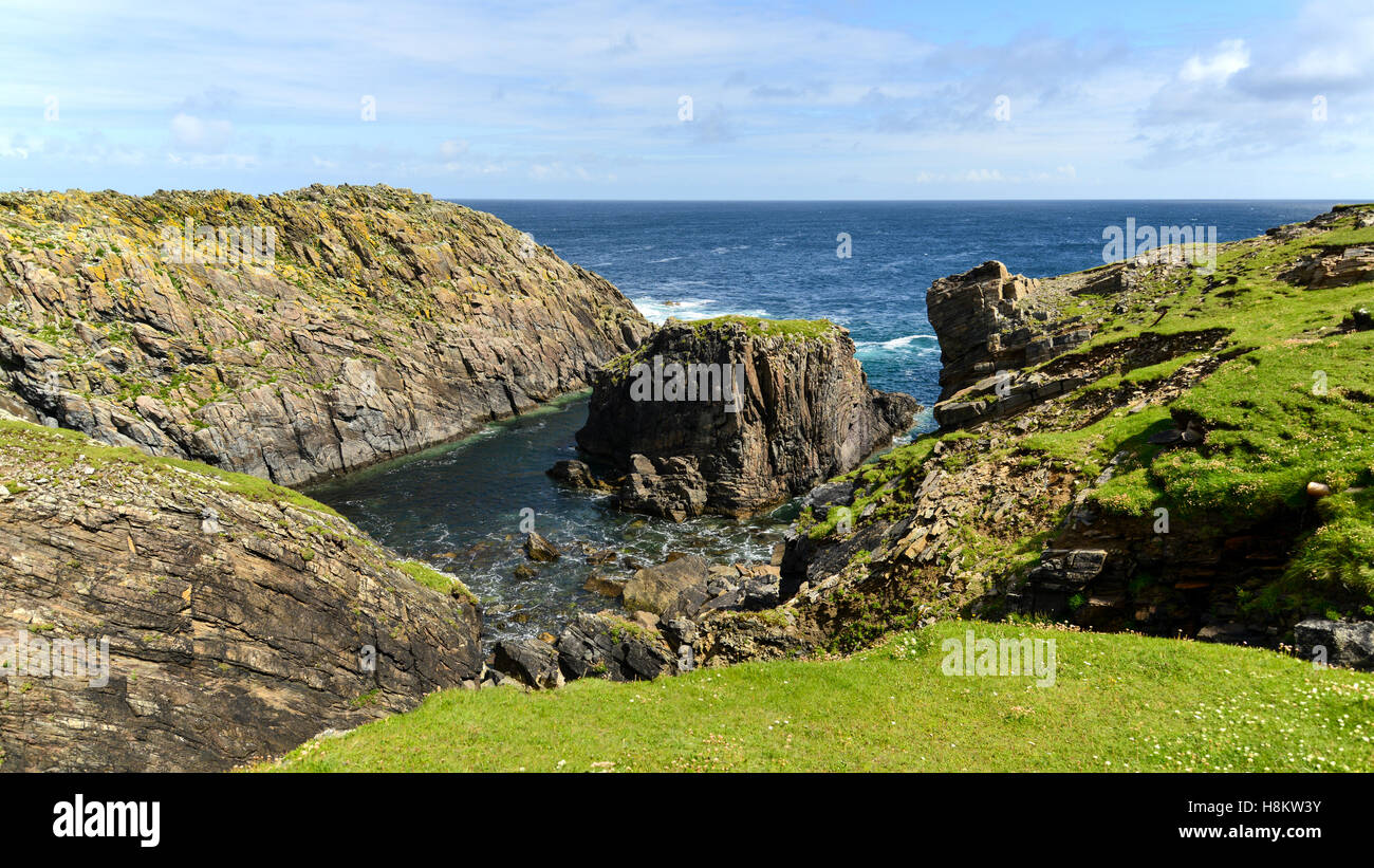 Butt of Lewis - Outer Hebrides Stock Photo