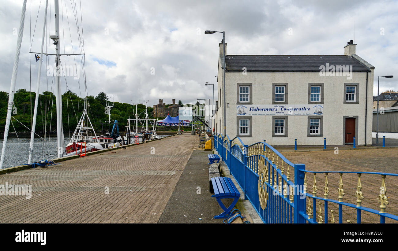 Stornoway Fishermen's Cooperative Stock Photo Alamy
