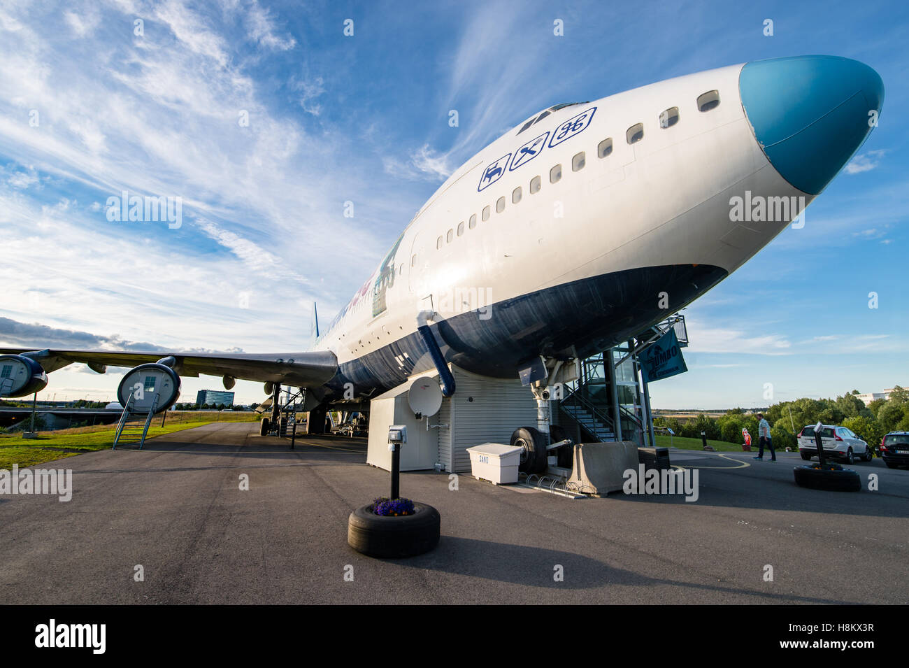 Stockholm, Arlanda, Sweden The Jumbo Stay (Jumbohostel), a hostel that is a converted Boeing