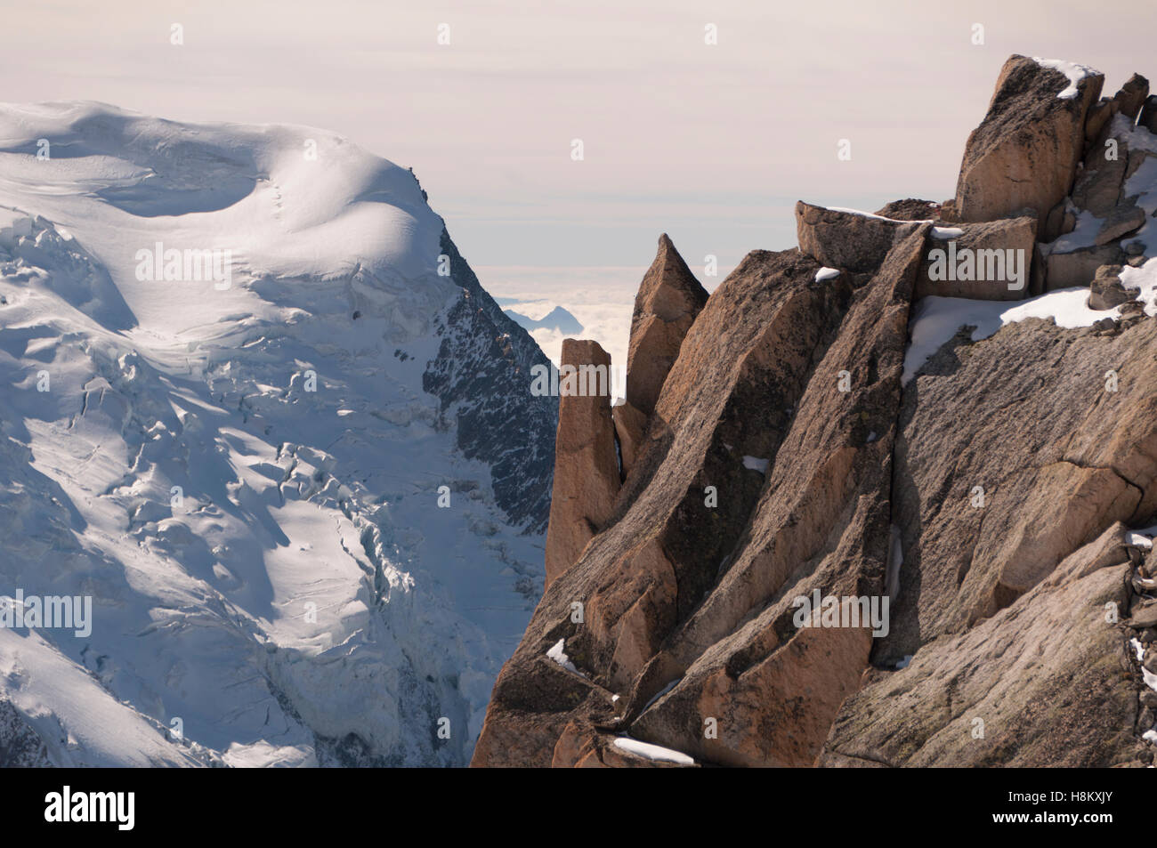 Carte Postale Ancienne - Massif Du Mont-Blanc, Aiguille De Chamonix (Haute-Savoie 74)