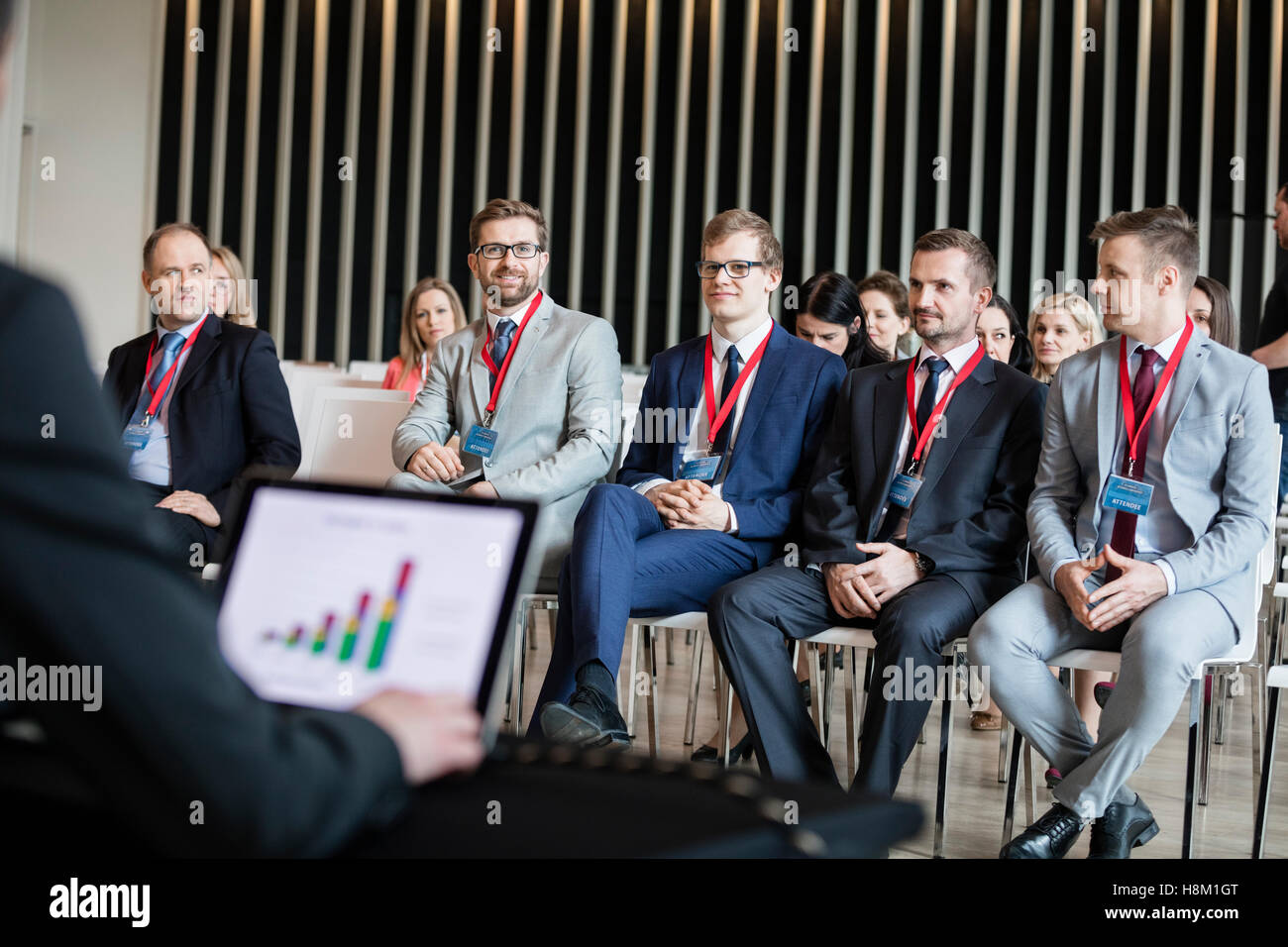 Seminar audience people sitting hi-res stock photography and images - Alamy