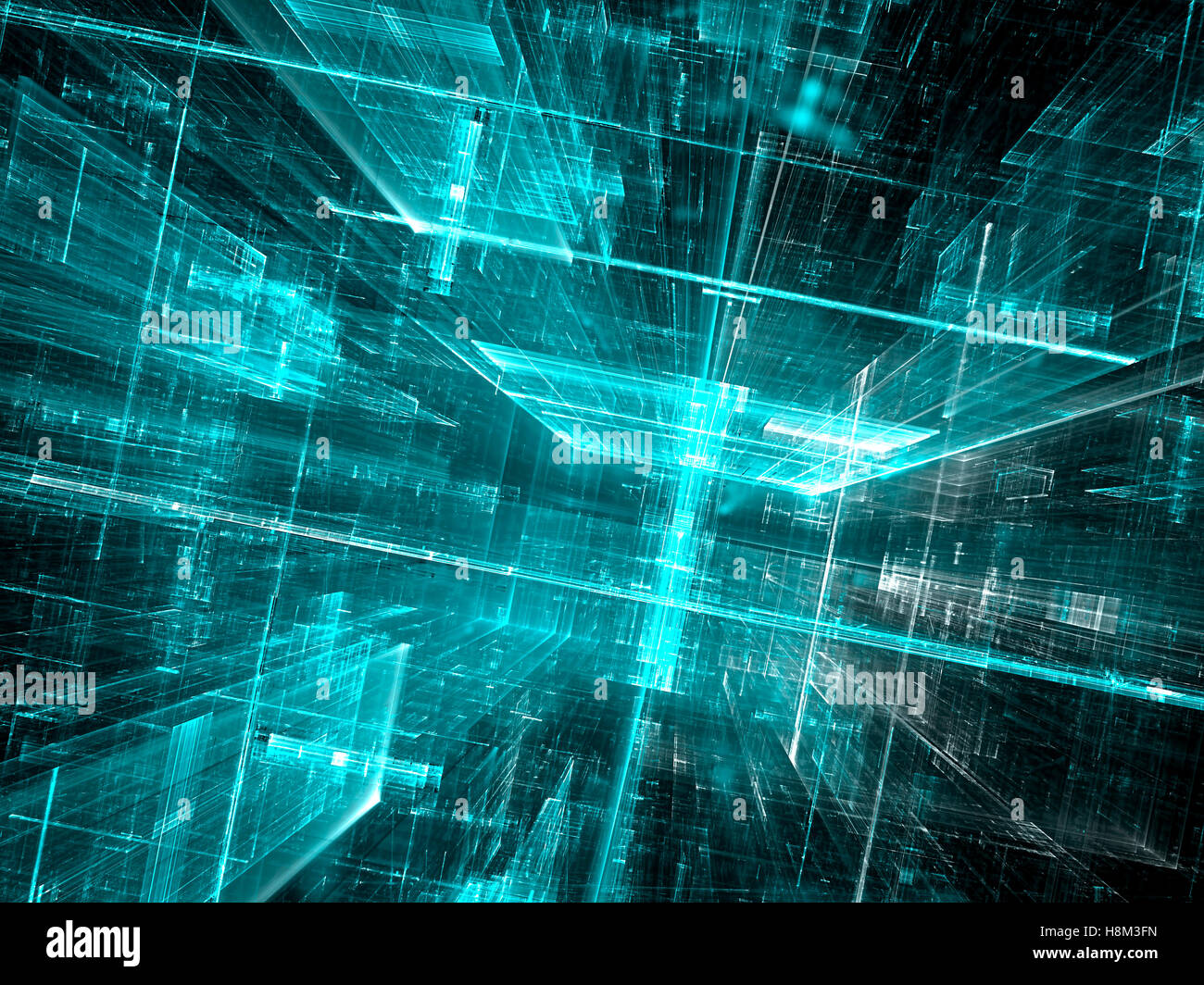 Abstract glass tech background - digitally generated image Stock Photo ...