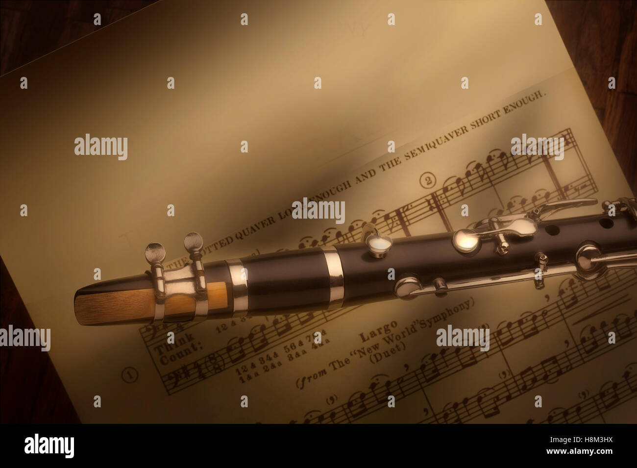 Musical instrument, Musical notes, Music Stock Photo Alamy