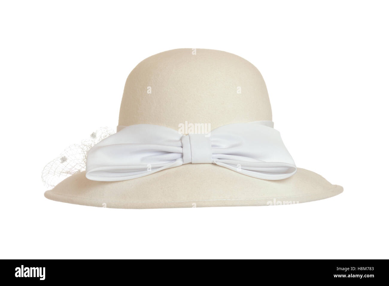 Old fashioned women felt hat Stock 