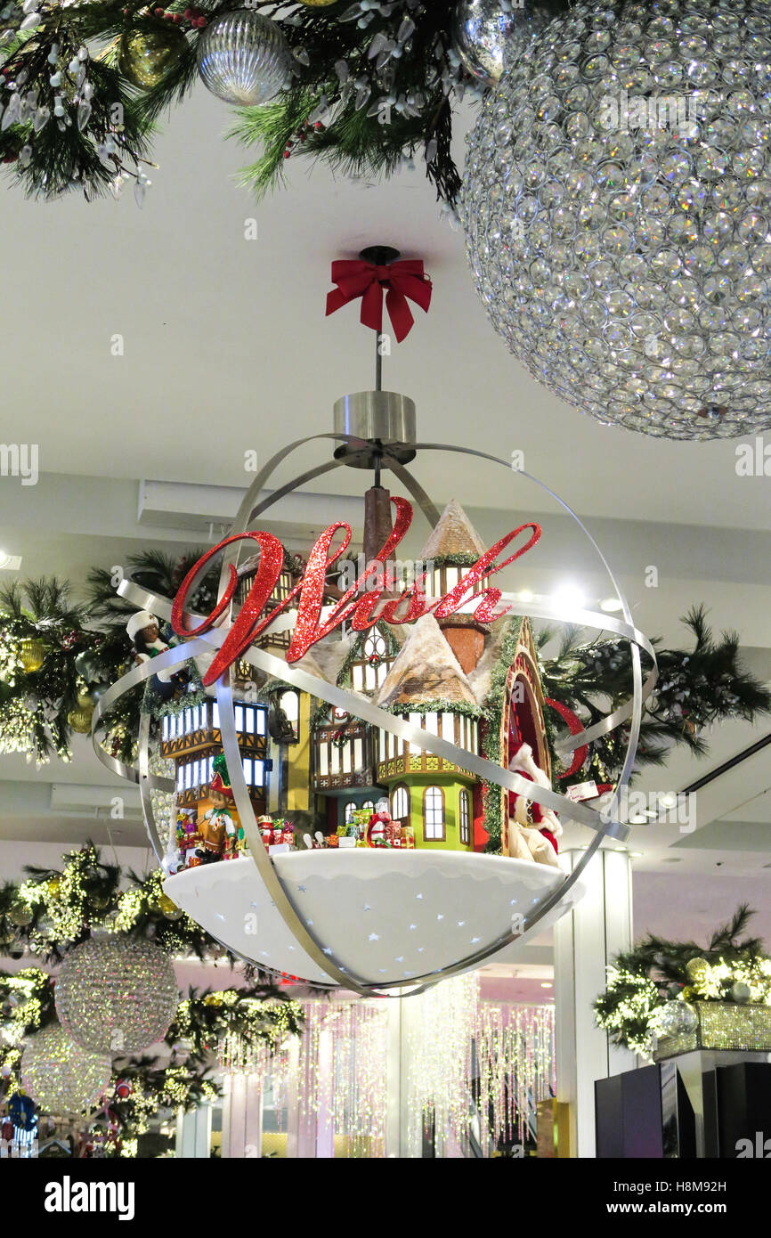 Macy's Department Store, Holiday Decorations, Main Floor, Herald Square
