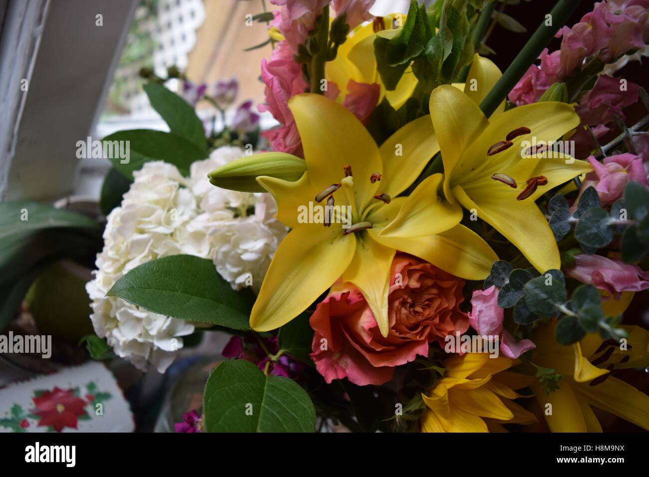 Flower Bouquet Stock Photo Alamy