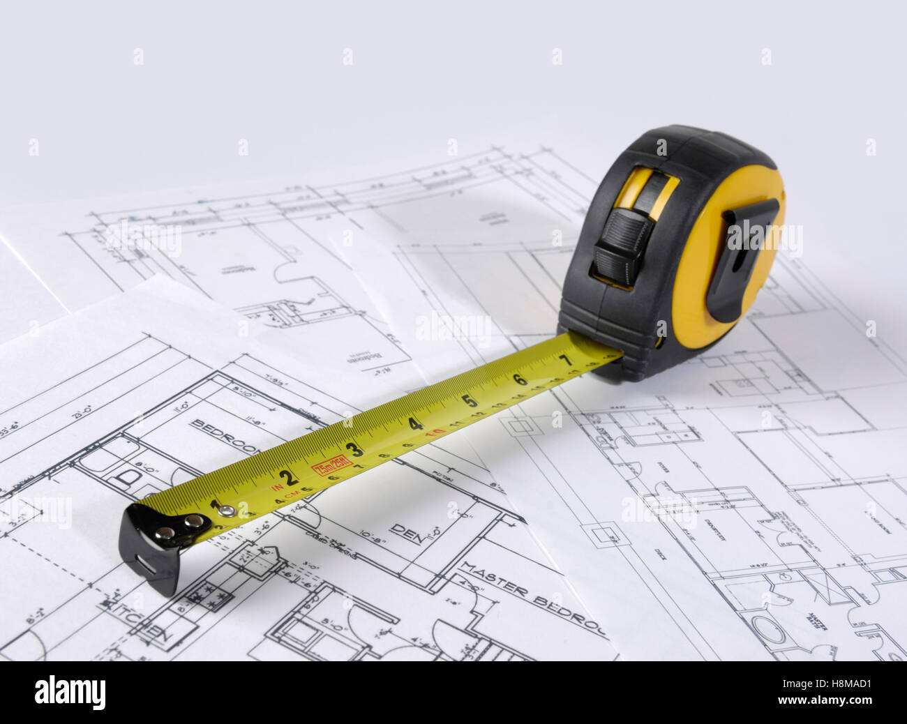 Layout Tape Measure High Resolution Stock Photography and Images Alamy