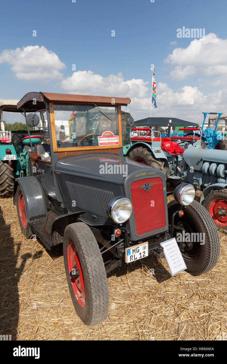 Hanomag RL 20 tractor from 1939, Germany Stock Photo