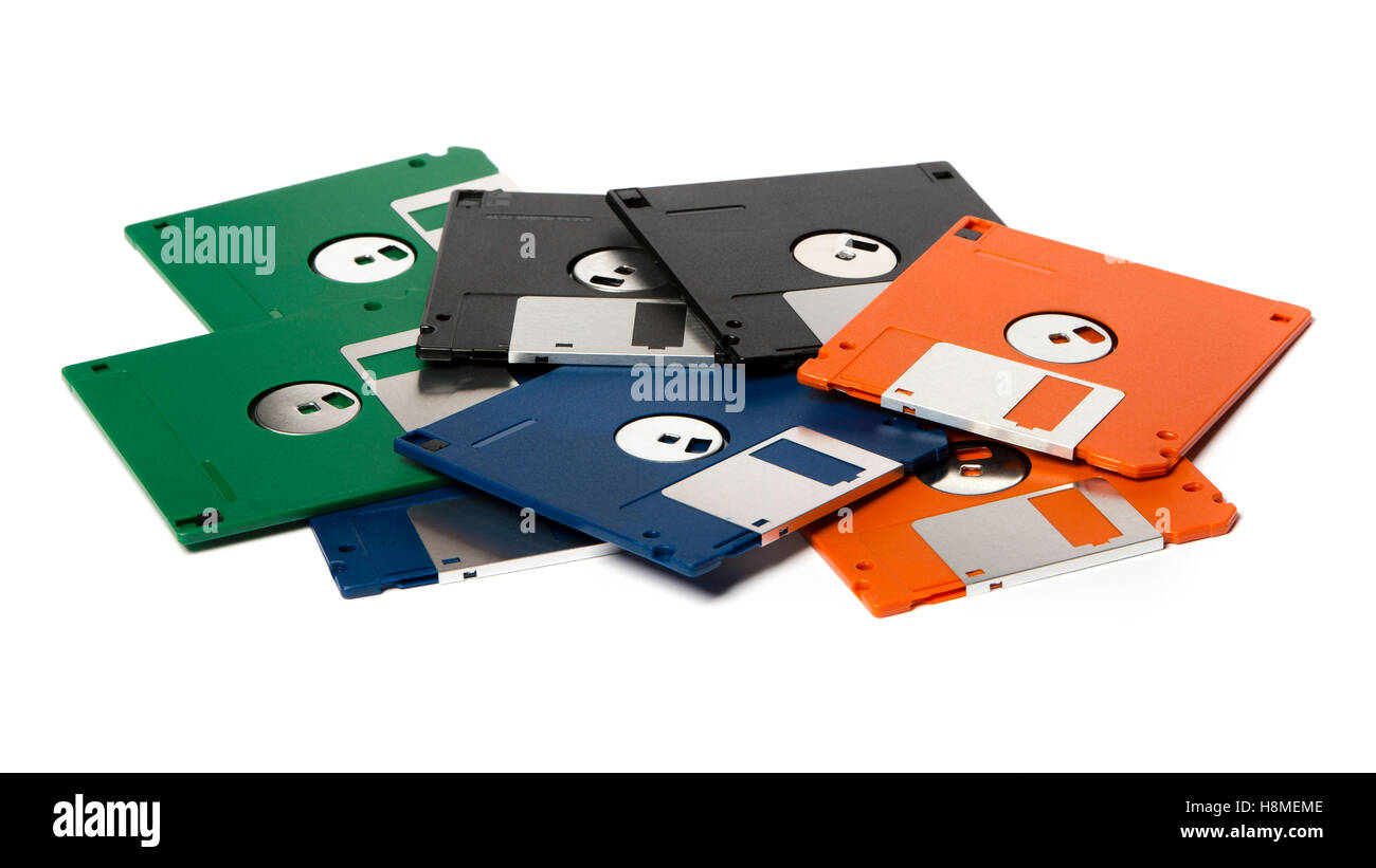 Heap of floppy disks Stock Photo Alamy