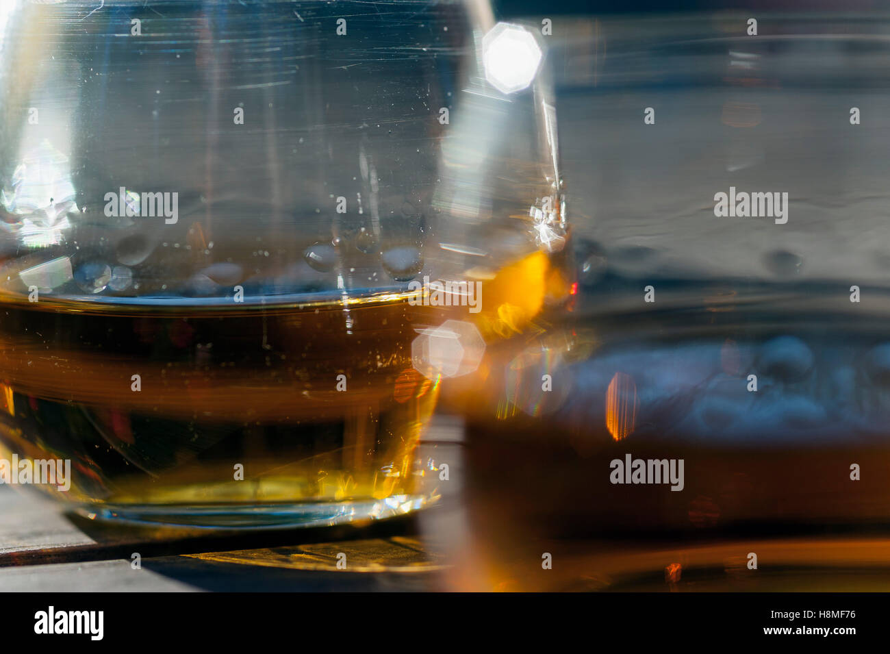 Beer glasses Stock Photo