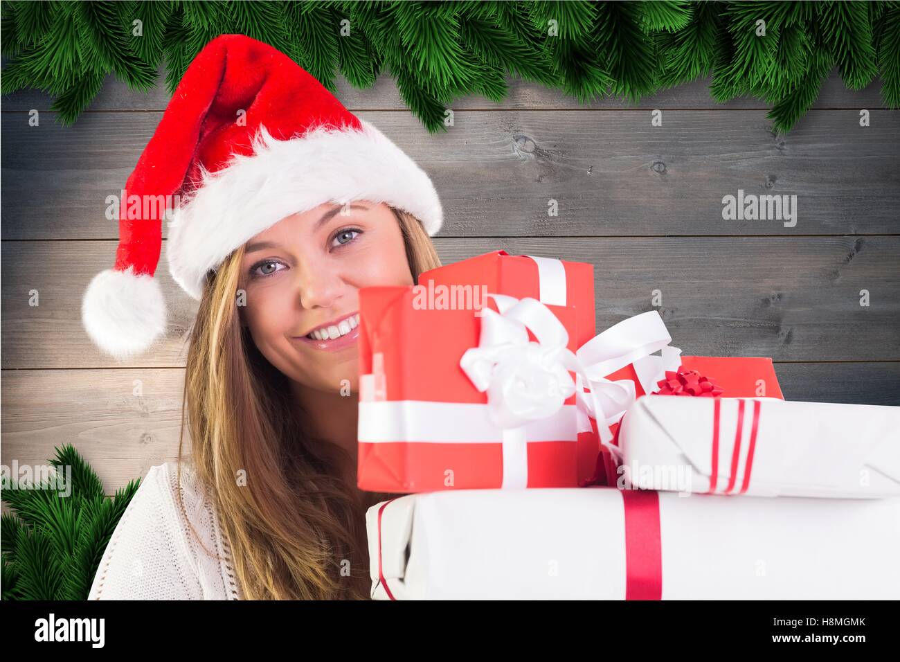 Stack of decorative hat boxes in a room Stock Photo - Alamy