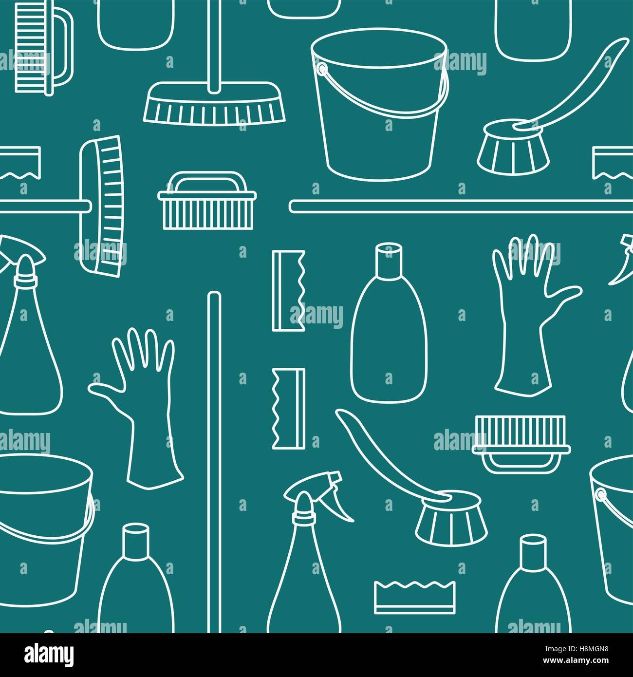of household cleaning objects Stock Vector Image & Art Alamy