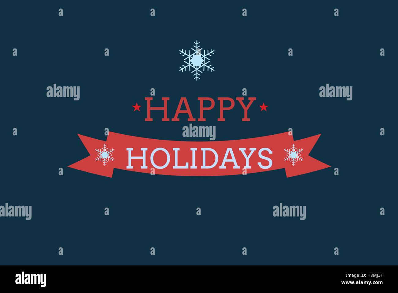 Christmas Message on Black Background Design Stock Photo