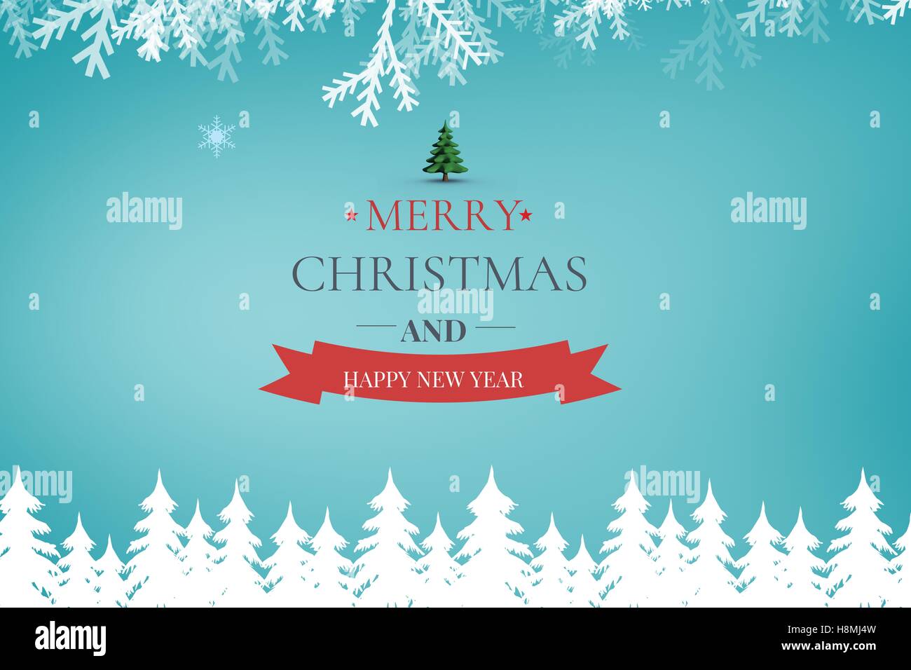 Christmas Message Design Stock Photo