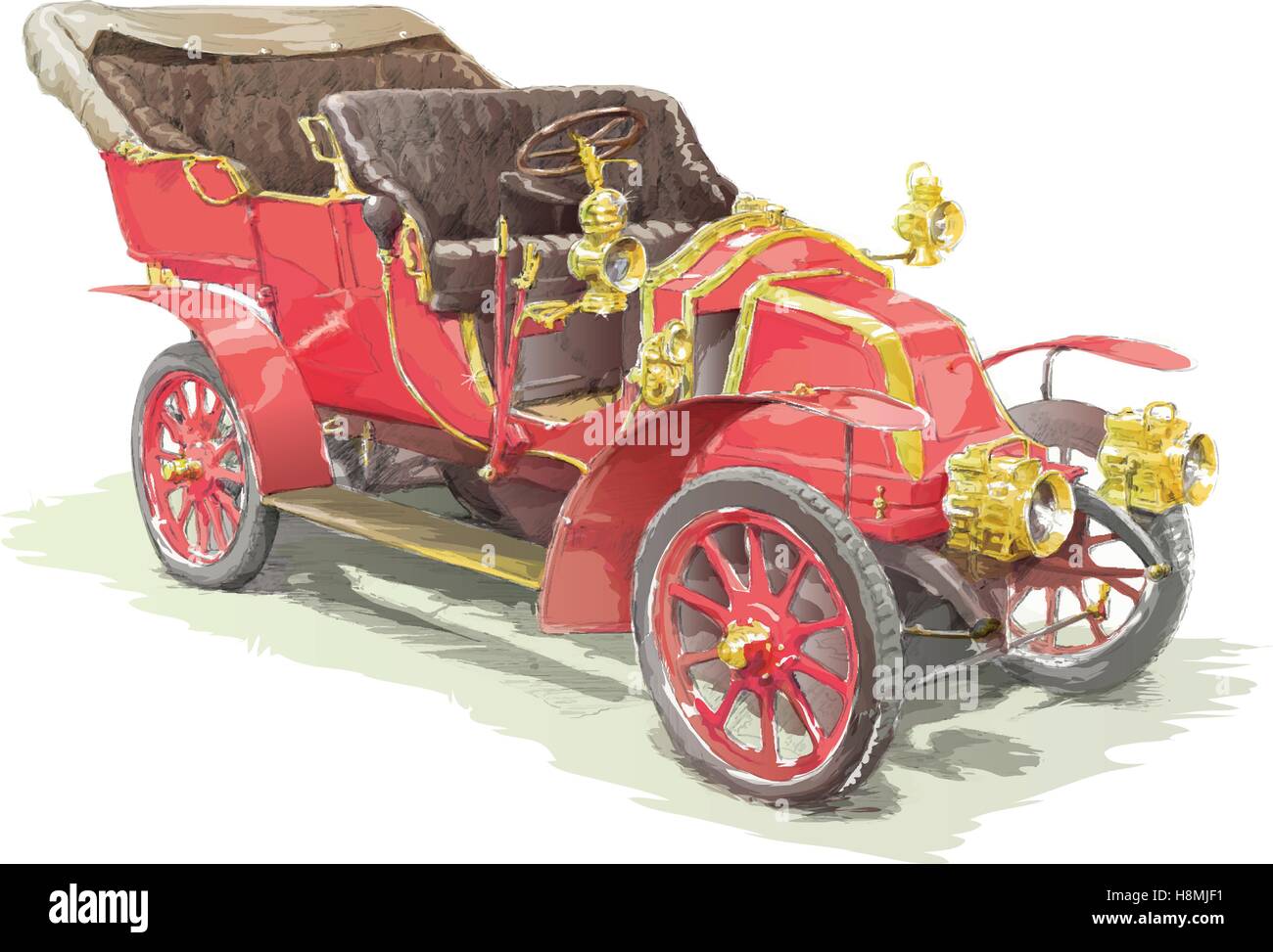 Vintage car vehicle hi-res stock photography and images - Alamy