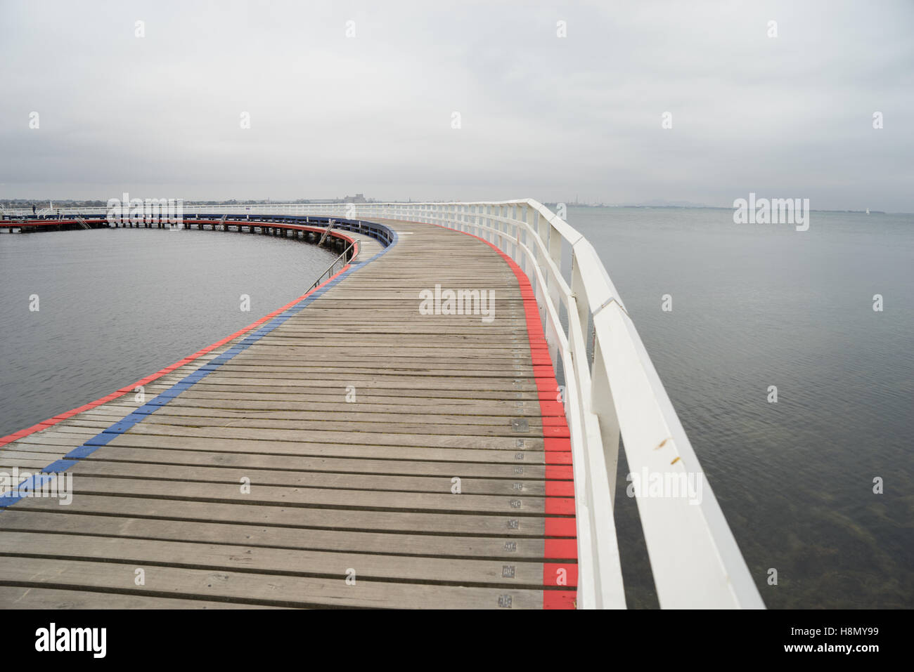 geelong sea baths eastern beach reserve Stock Photo Alamy
