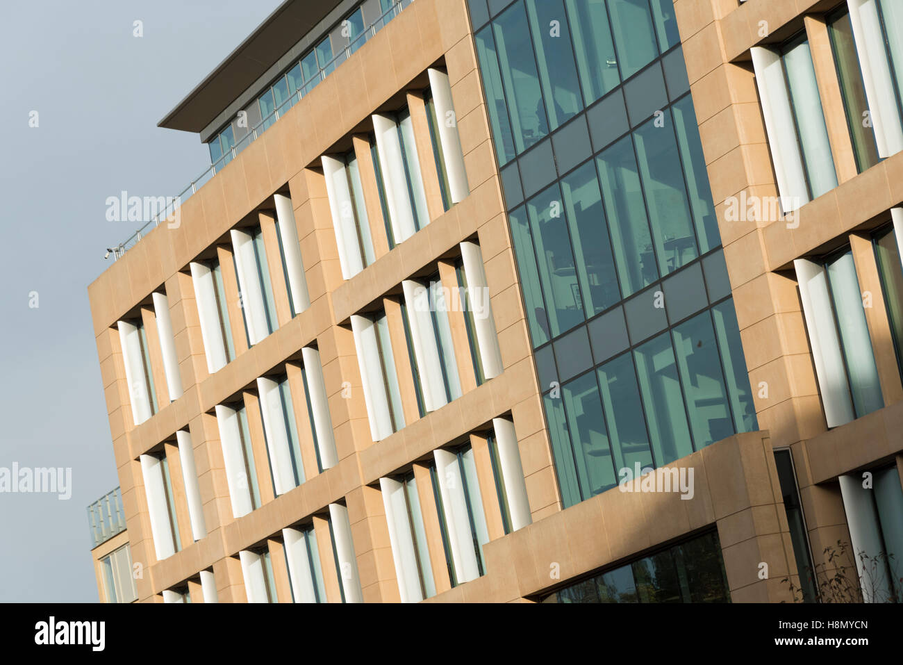 The Microsoft Office building in Station Road Cambridge UK Stock Photo
