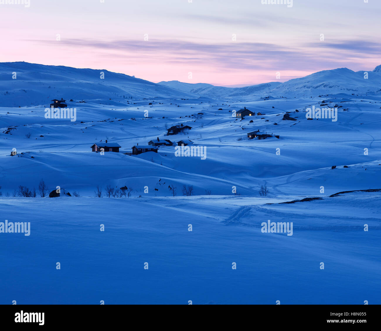 Lapland landscape hi res stock photography and images alamy
