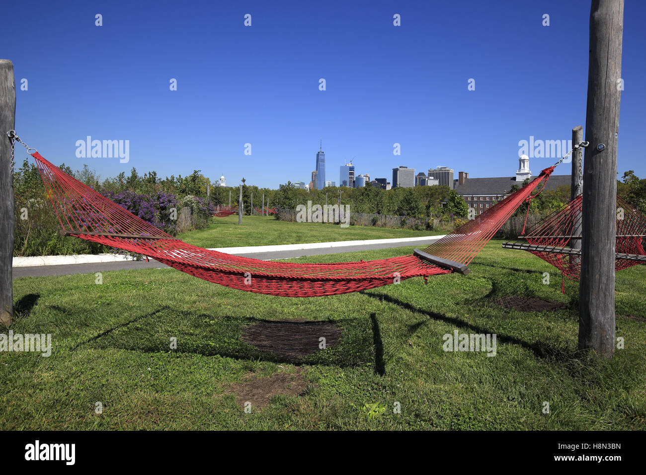 Hammocks governor's island hires stock photography and images Alamy