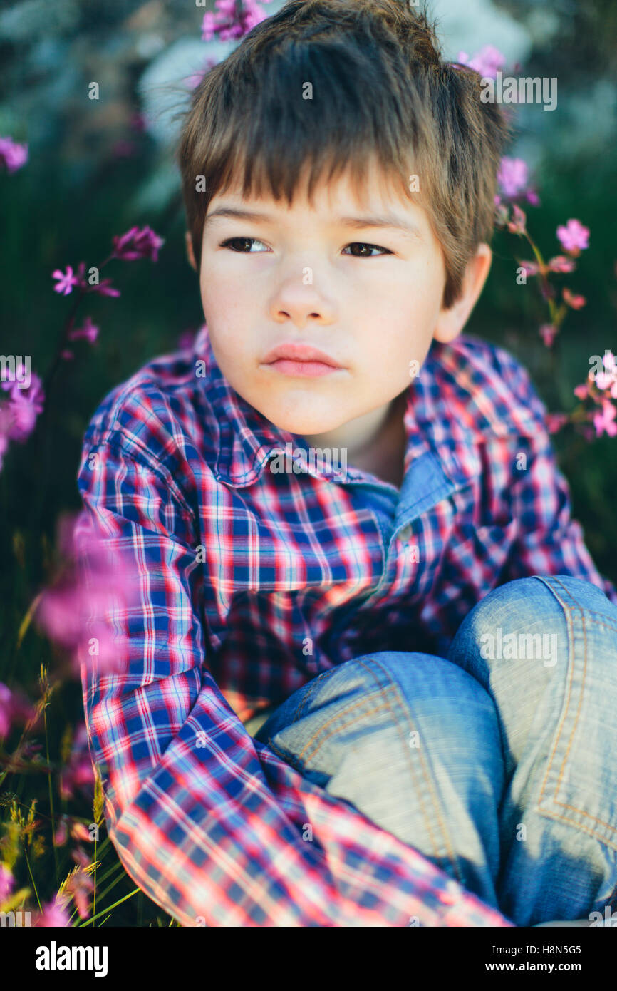 The boy with pink hair hi-res stock photography and images - Alamy