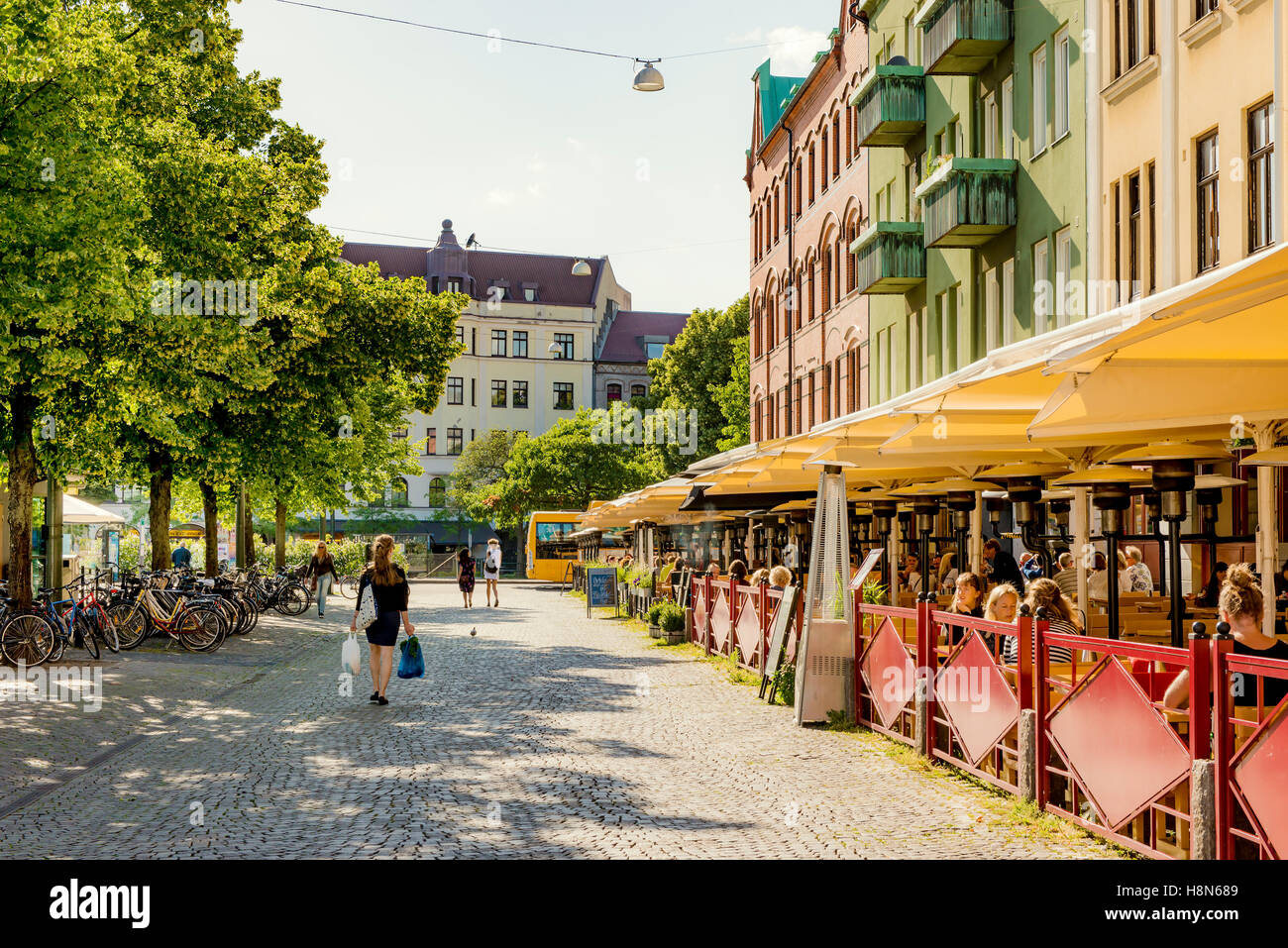 Malmo old town hi-res stock photography and images - Alamy