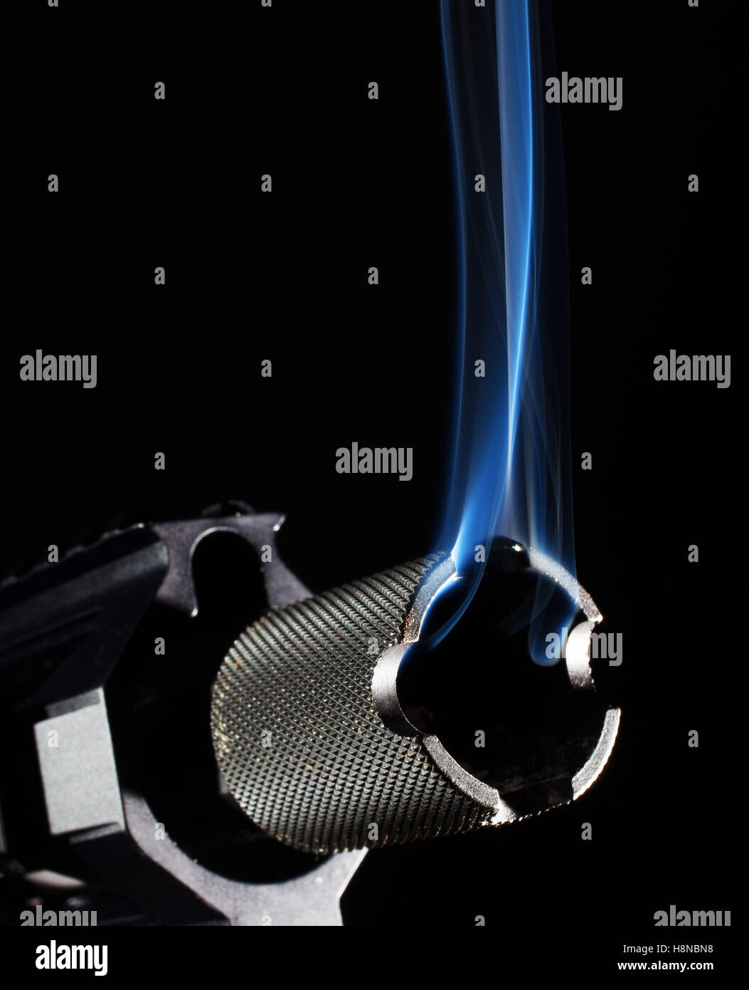 Smoking gun barrel hires stock photography and images Alamy