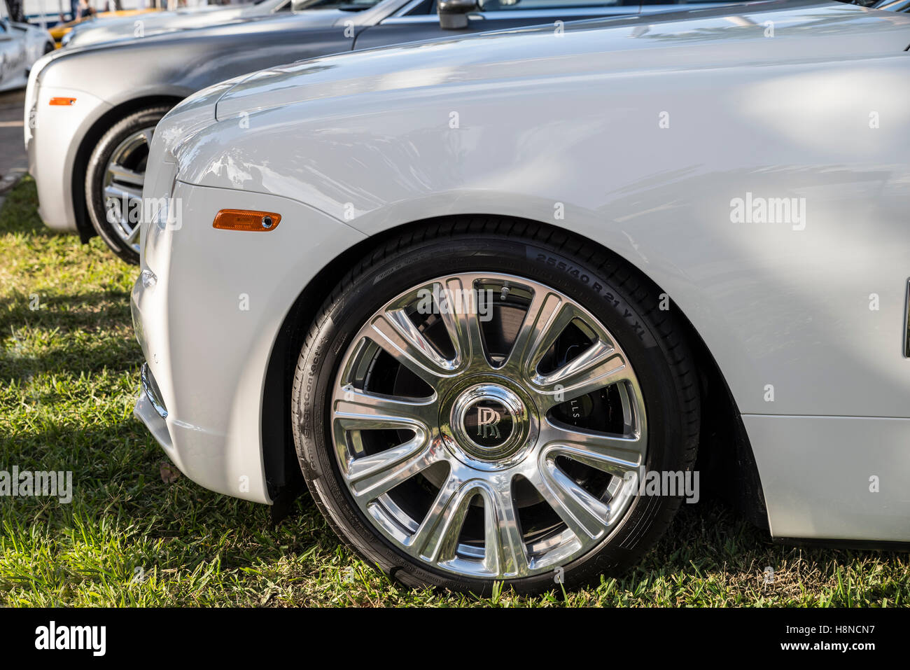 Rolls Royce luxury cars Stock Photo