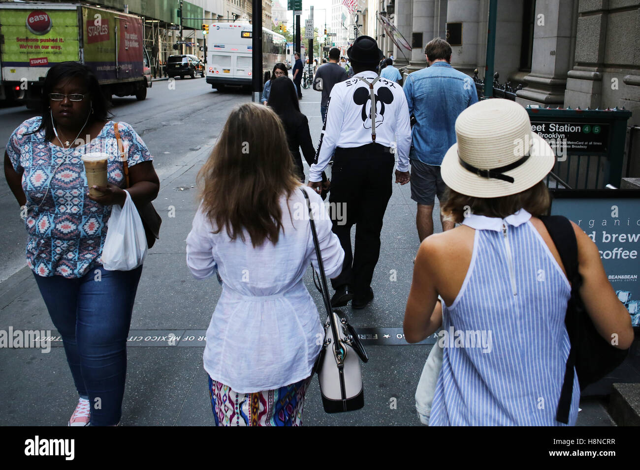 Street scene in New York City , USA Stock Photo - Alamy