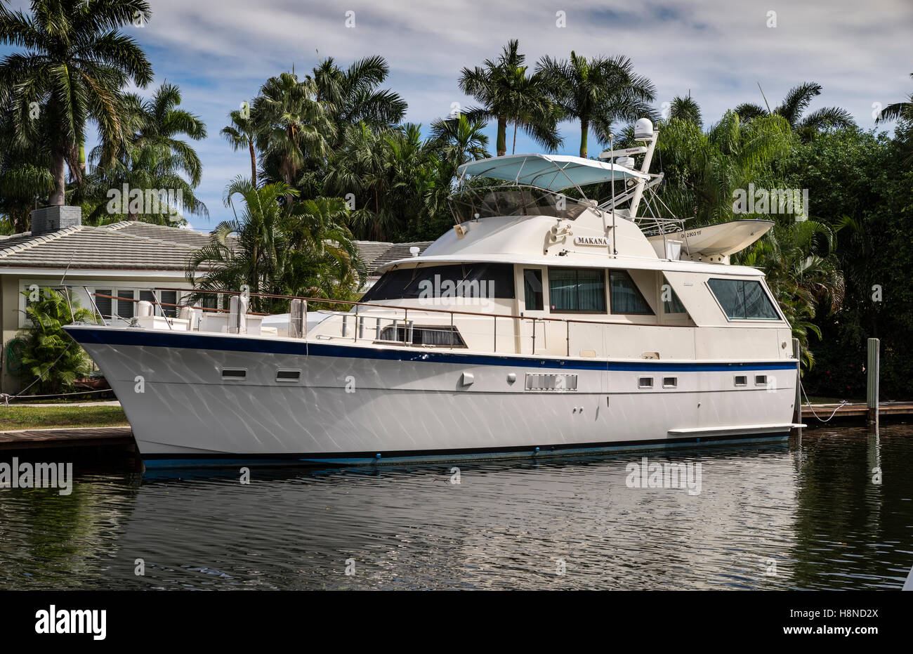 Fort Lauderdale Yacht Stock Photo Alamy