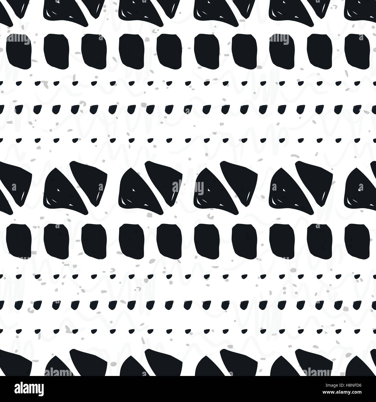 Hand-drawn geometric seamless pattern Stock Vector Image & Art - Alamy