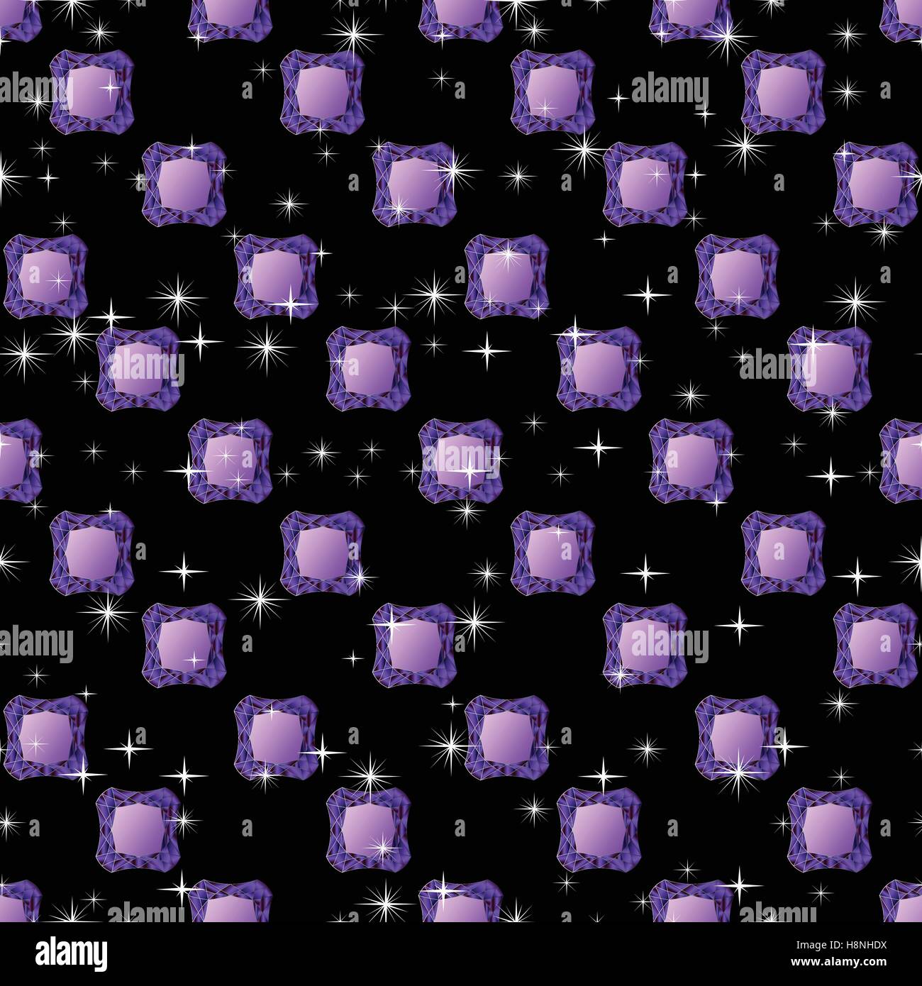 Diamonds seamless pattern Stock Vector Image & Art - Alamy