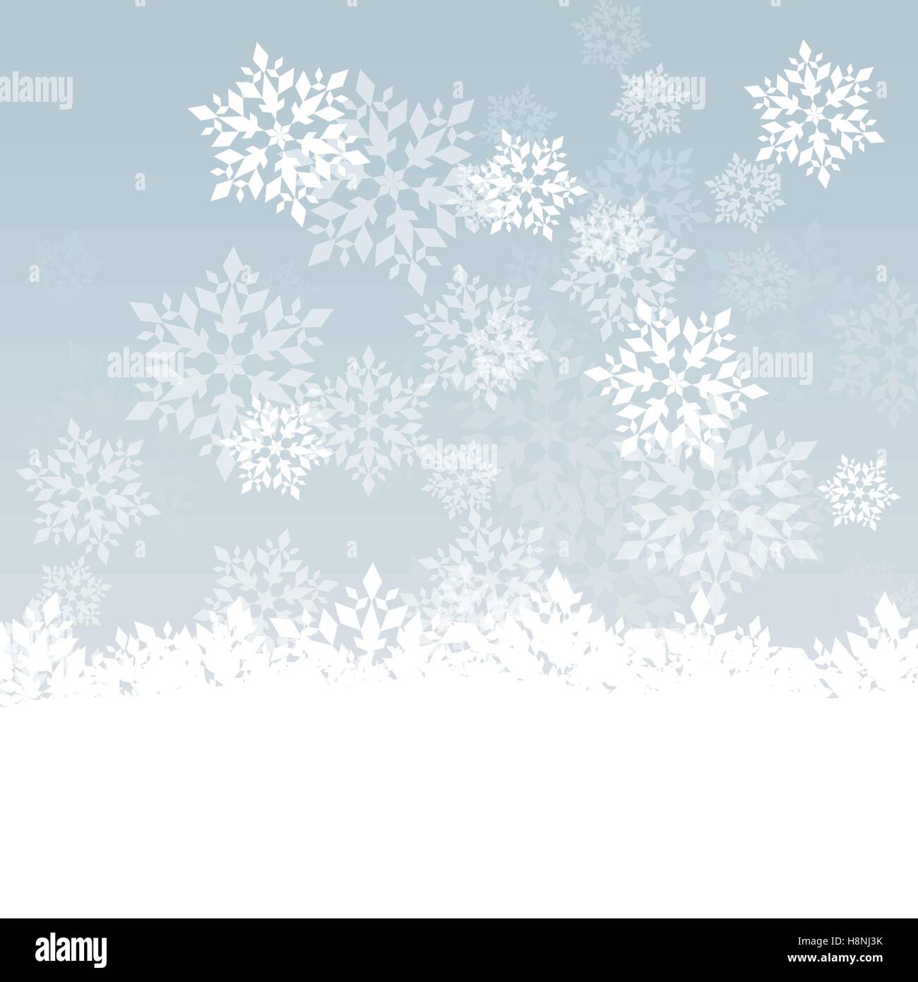 Snowflake vector background abstract winter concept Stock Vector Image ...