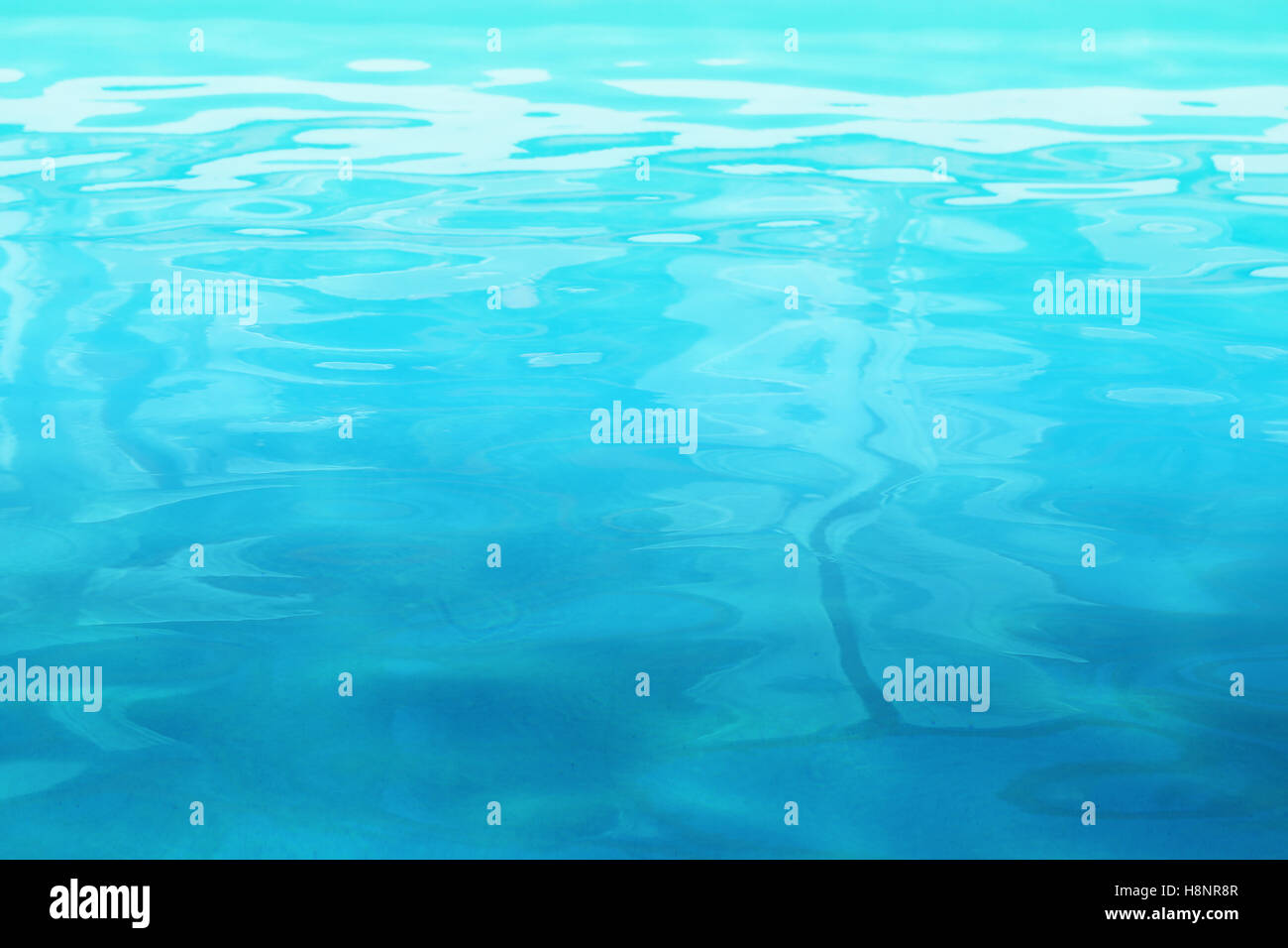 Beautiful blue sea wave photograph close up Stock Photo - Alamy