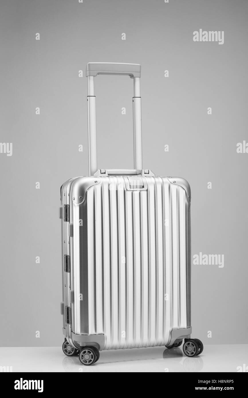 metal travel case Stock Photo Alamy