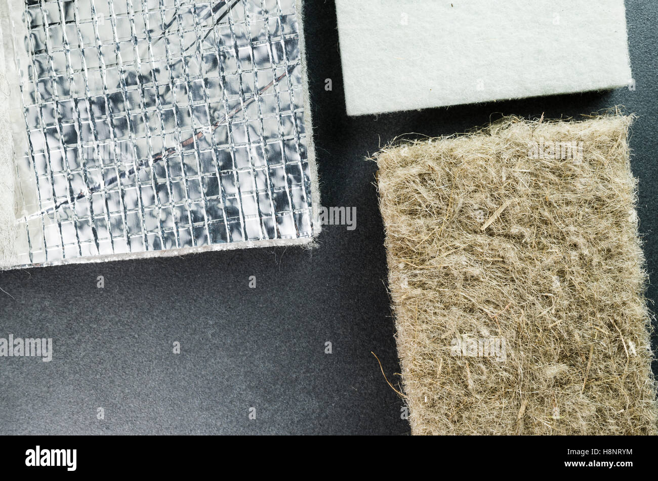 synthetic and natural hemp fiber insulating construction raw materials