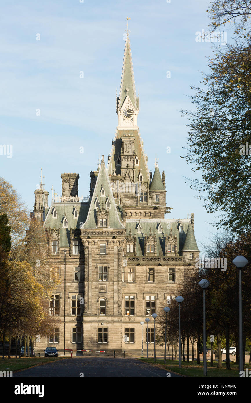 Edinburgh, Scotland, 5th, November, 2016  External views of Fettes College. Stock Photo