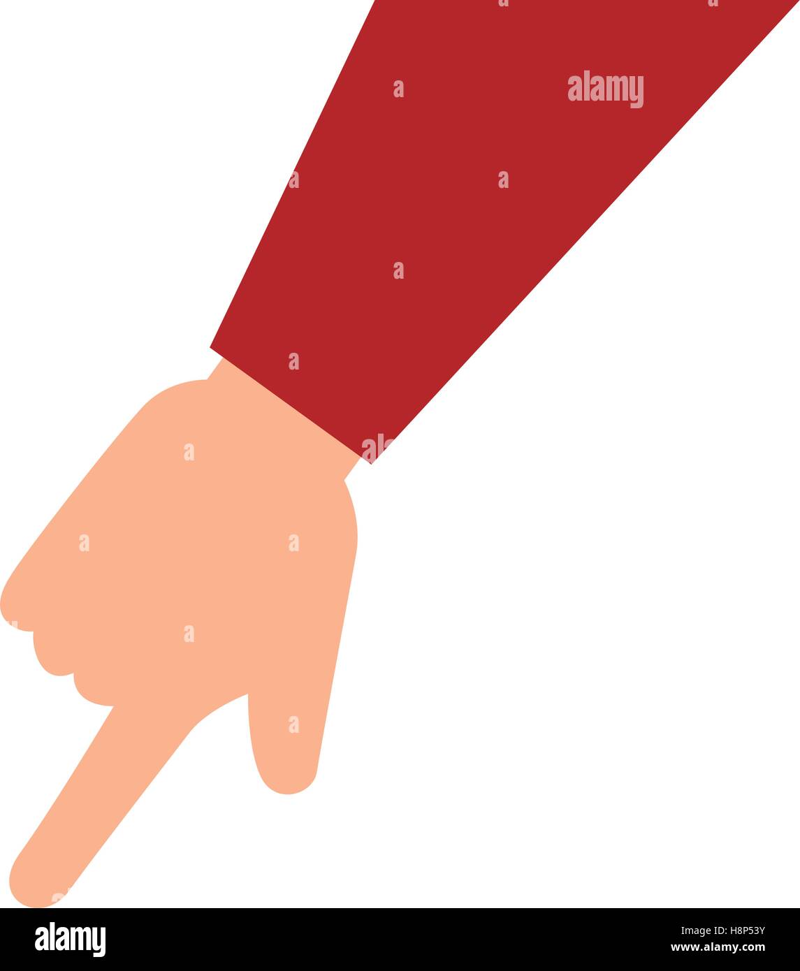 pixel hand cursor icon vector illustration design Stock Vector Image ...